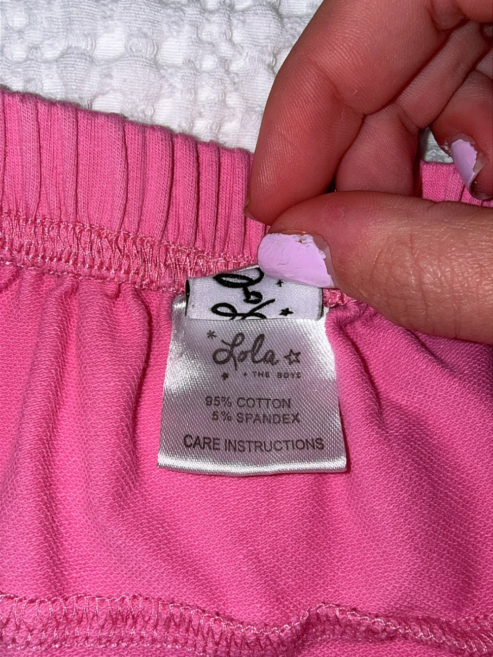 Excellent condition Lola + The Boys Pink Smile Embellished Bday Skirt Size:6 - Picture 8 of 9